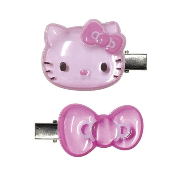 Sanrio｜Hello Kitty Puffy Hair Clips｜H32 x W47 x D9mm approx.