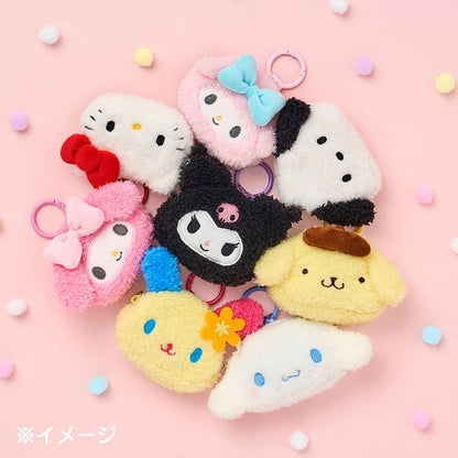 Sanrio｜Face-Shaped Mini Pouch with Carabiner｜W9.5×D3×H7cm approx.