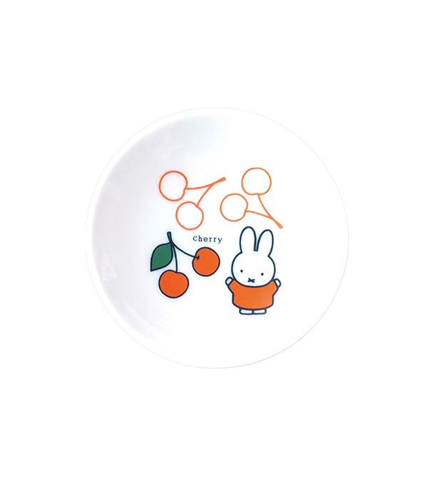 Miffy｜Miffy Bruna Color Mini Plate｜10.5 x 10.5 cm approx.