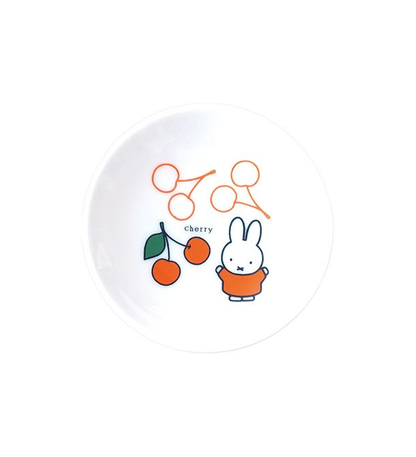 Miffy｜Miffy Bruna Color Mini Plate｜10.5 x 10.5 cm approx.