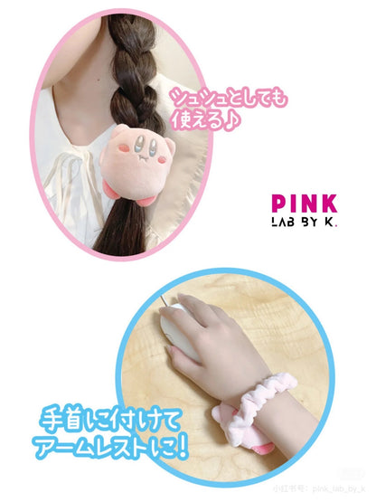 Kirby星之卡比｜可爱大脸卡比发绳/手腕垫两用发带｜约H80×W120×D10mm