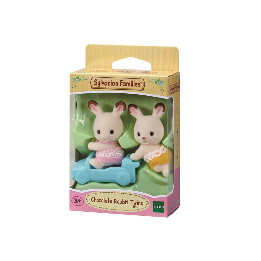 SylvanianFamilies|Chocolate Rabbit Twins-5420