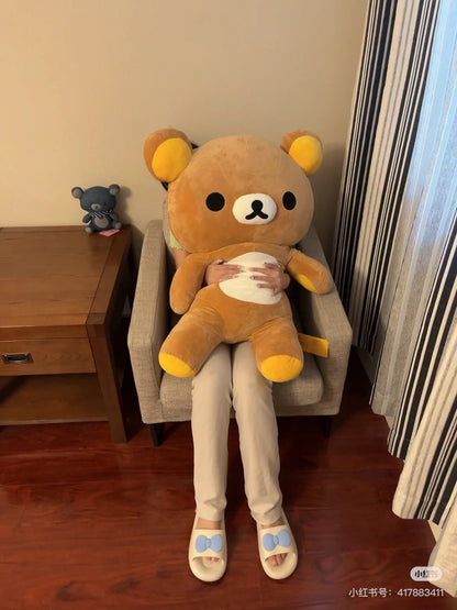 Rilakkuma轻松熊｜软乎乎轻松熊大号玩偶/公仔｜約500×350×160mm