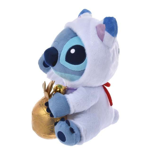 Disney｜New Year Collection Plush Toy-Lucky Cat Figure新年招财猫系列坐姿毛绒玩偶/公仔/可脱帽｜約H26 x W20 x D19 (cm)