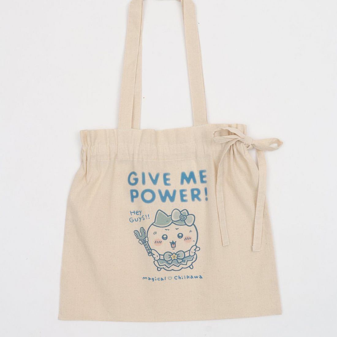 Chiikawa 吉伊卡哇|超魔法少女/小魔仙限定大容量抽绳托特包|約H350×W400×持ち手620mm