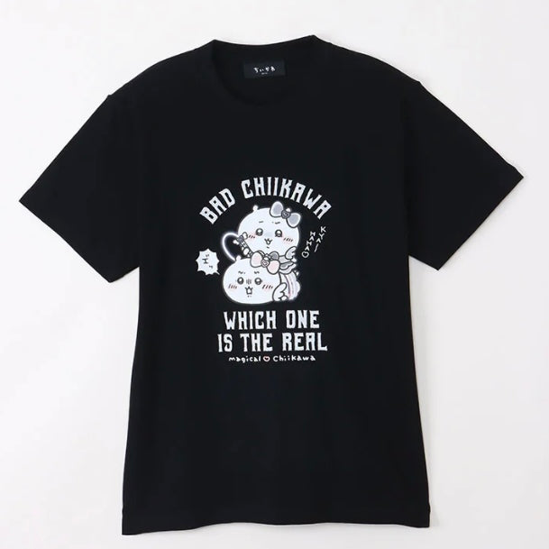 Chiikawa 吉伊卡哇|超魔法少女/小魔仙黑色限定短袖T恤/Tshirt|L/M号