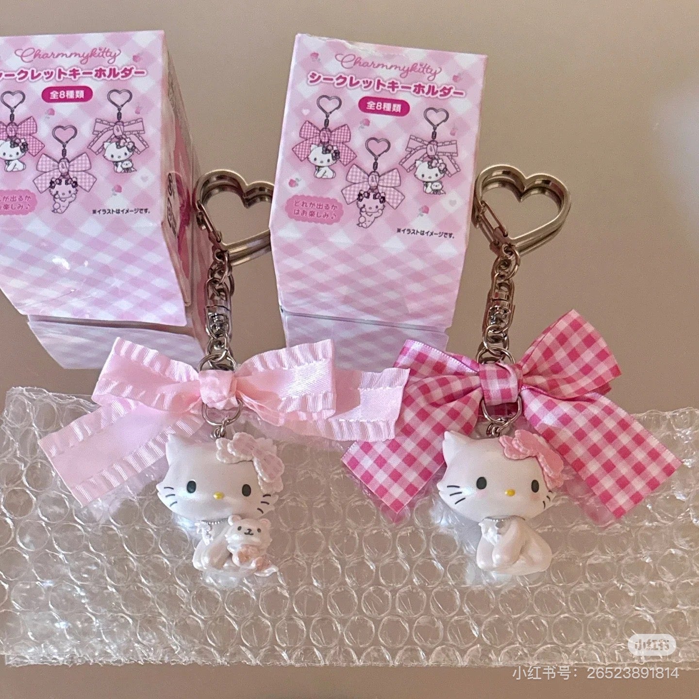 【limit 3】Sanrio｜My Furbaby Charmmykitty Secret Ribbon Charm mystery bag/blind box/All 8 types｜1pcs