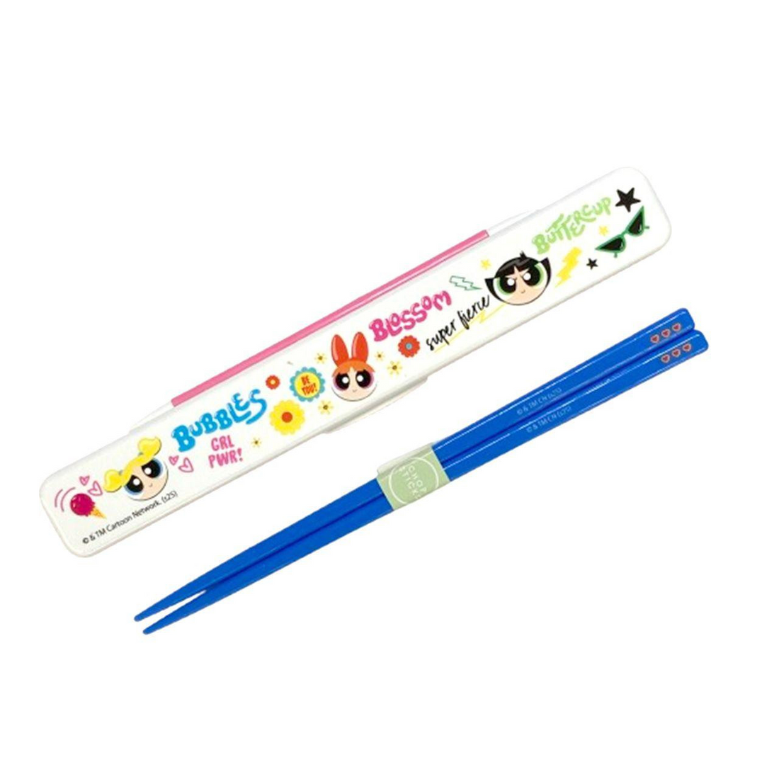 Powerpuff Girls｜Chopsticks And Chopstick Box Set｜18cm approx.