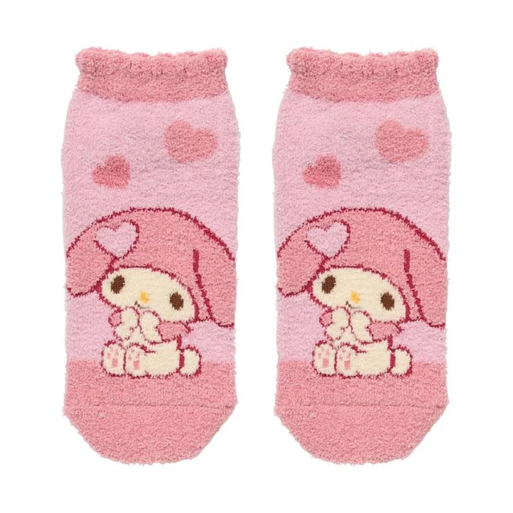 Sanrio｜Characters Fluffy Socks｜23-25cm approx.