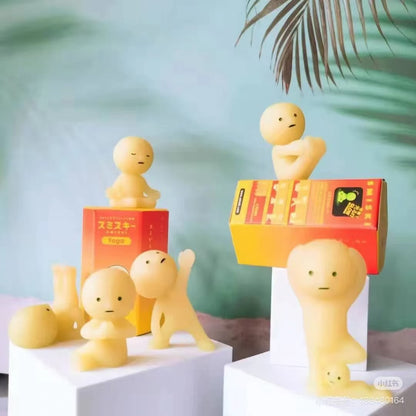 SMISKI｜Mini Figures - Yoga Series by Dreams mystery bag/blind box/All 6 types｜1pcs