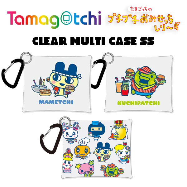 Tamagotchi｜Omisetchi Series Clear Multi Case｜W90xH75xD20mm approx.