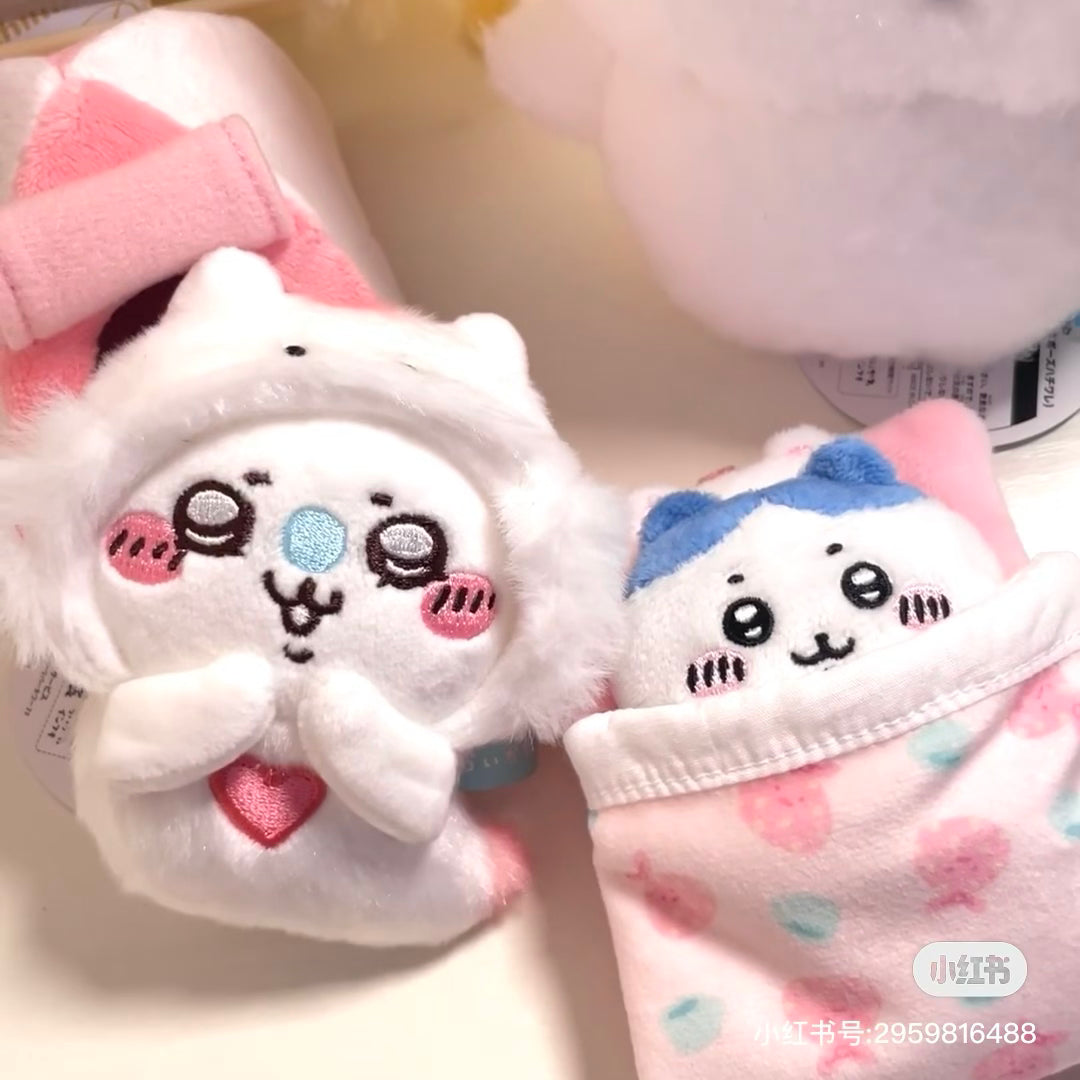 Chiikawa 吉伊卡哇｜水族馆系列爱心飞鼠挂件｜約H100×W90×D55mm