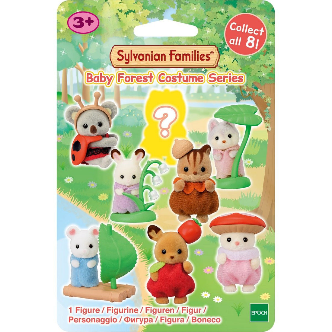 【new】SylvanianFamilies森贝儿家族｜baby forest森友会站宝摆件盲袋/盲盒/全8种5751｜1枚入