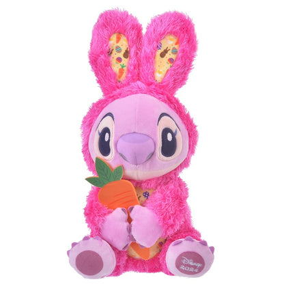 Disney迪士尼｜2024复活节限定兔兔换装抱蛋史迪仔玩偶/公仔｜高さ約34×幅19.5×奥行き18(cm)