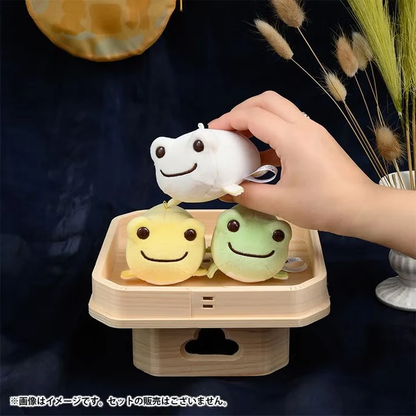 Pickles the Frog｜Tsukimi mini Plush Dolls/Plush Toy｜H4.5×W5.5×D7cm