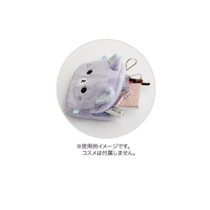 SANX｜Rilakkuma and Awawa Neko Plush Multi-Case｜110 x 130 x 30 mm approx.