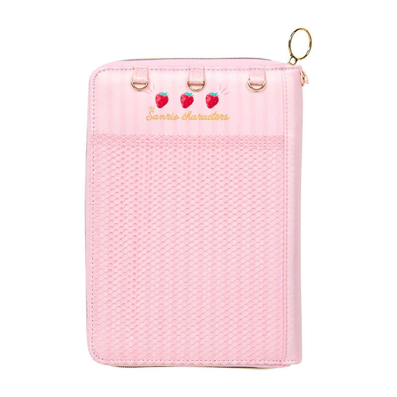 Sanrio｜Ichigo Shimbun 50th Anniversary Multi Case｜25.4 x 19.3 x 3.4cm approx.