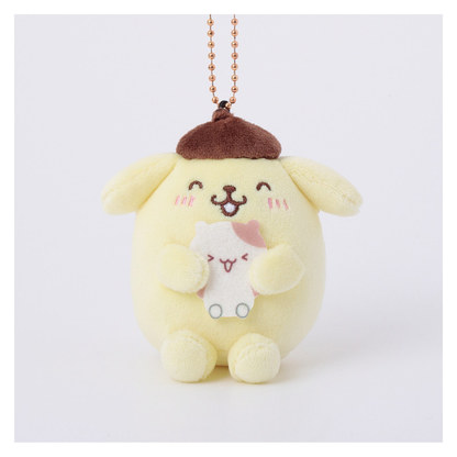 Sanrio｜KThingS Pompompurin Collection 2 Plush Keychain mystery bag/blind box/All 8 types｜1pc