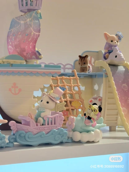 SylvanianFamilies｜ Dream Mermaid Ship Calico Critters