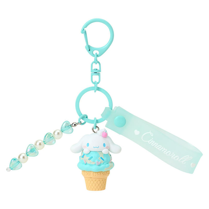 Sanrio｜Dreamy Ice Cream Mascot Bag Charm Keychain｜ 3×2.5×4.5cm approx.