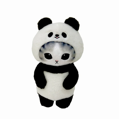 Mofusand｜Chubby Potetama Plush Toy鲨鱼猫熊猫玩偶/公仔｜约11×21×8cm