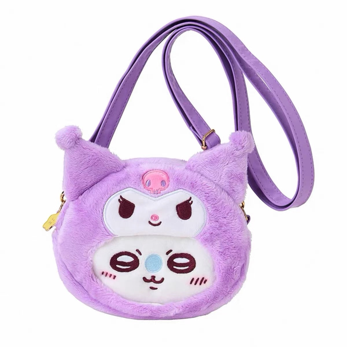 【limit 1】Sanrio｜Chiikawa X Sanrio Characters  Plush Shoulder Bag｜15 x 12.8 x 5cm approx.