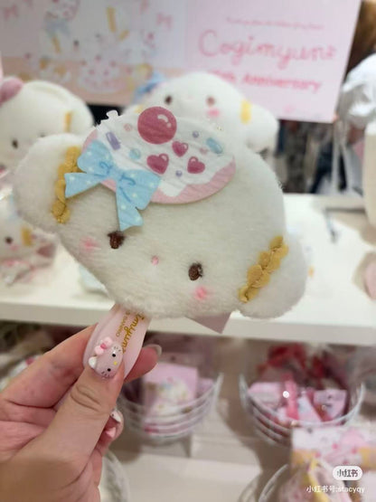 【limit 1】Sanrio｜Cogimyun Sweets Party 10th Anniversary Case Mirror &amp; Comb Keychain｜15×3×9cm approx.