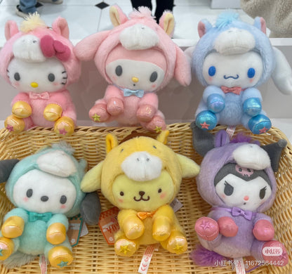 Sanrio｜New Year Zodiac Year of Horse Mascot Holder /Plush Keychain｜15×11×15cm approx.