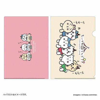 Chiikawa 吉伊卡哇｜骑骑乐系列A4文件夹/正反都可爱｜1枚