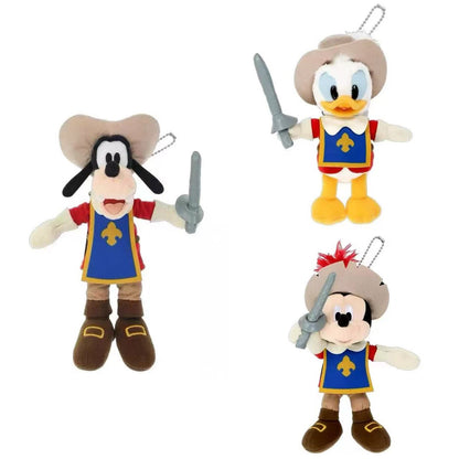 Disney｜The Three Musketeers Mascot Holder /Plush Keychain