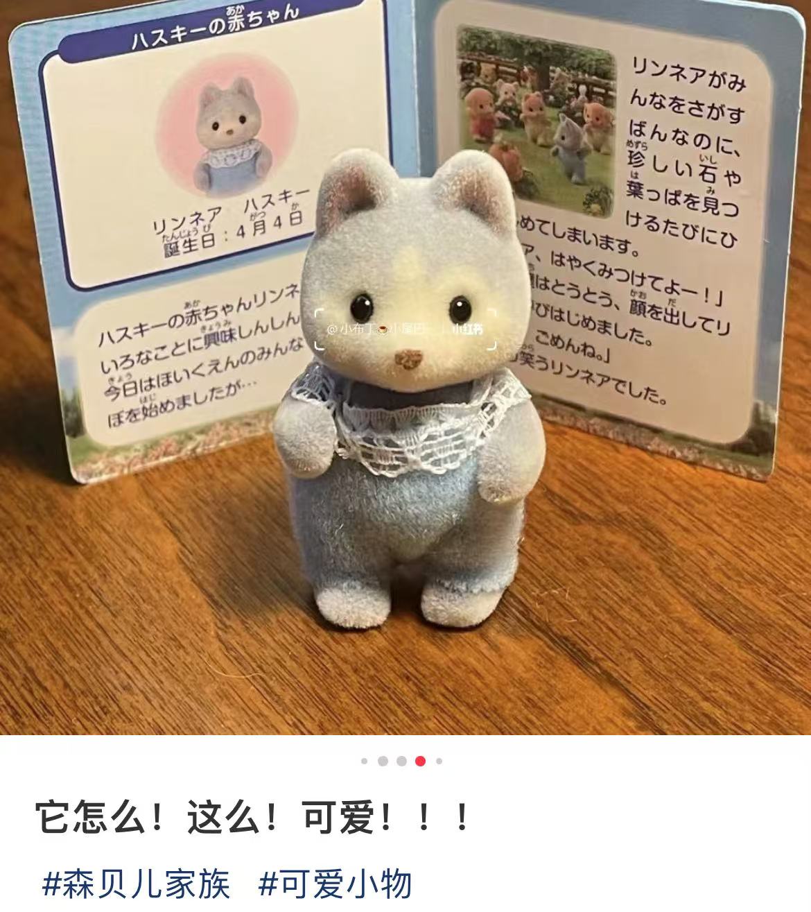 SylvanianFamilies｜Husky Baby Doll