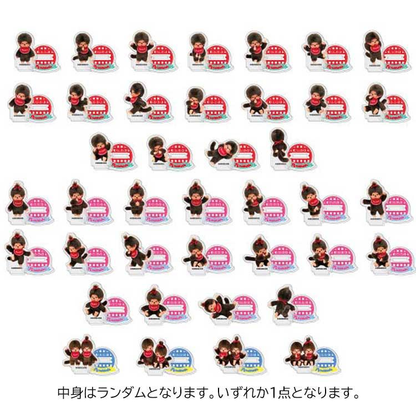 Monchhichi｜Acrylic Stand Collection mystery bag/blind box/All 40 types｜1pc