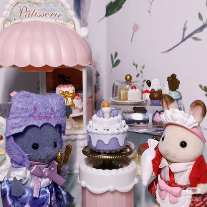 SylvanianFamilies森贝儿家族｜Halloween feestset万圣节排队系列波斯猫女巫套组/玩具/过家家5764