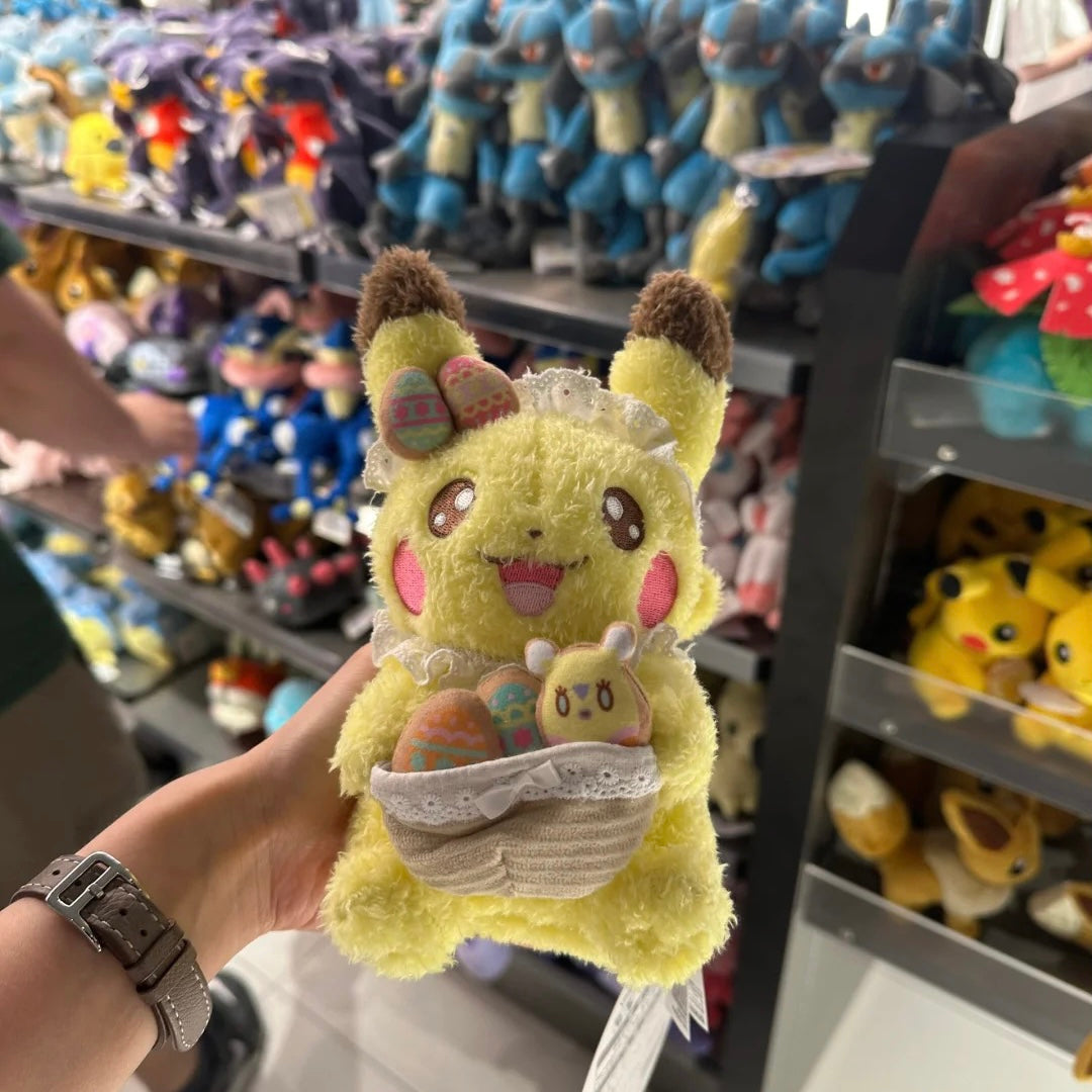 Pokemon｜pokepeace Pokemon｜pokepeace限定抱彩蛋毛绒玩偶/公仔｜约20 x 11 x 12 cm