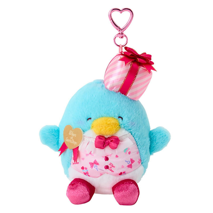 Sanrio｜55th Anniversary Wrapping Paper Mascot Holder /Plush Keychain｜15.7 x 11.7 x 7.0cm approx.