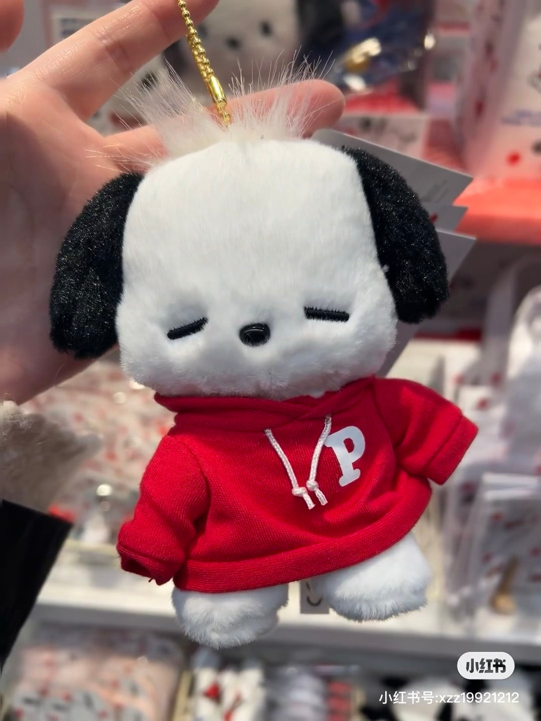 Sanrio｜Pochacco Outfit Change Mascot Holder /Plush Keychain｜11×7×15cm approx.