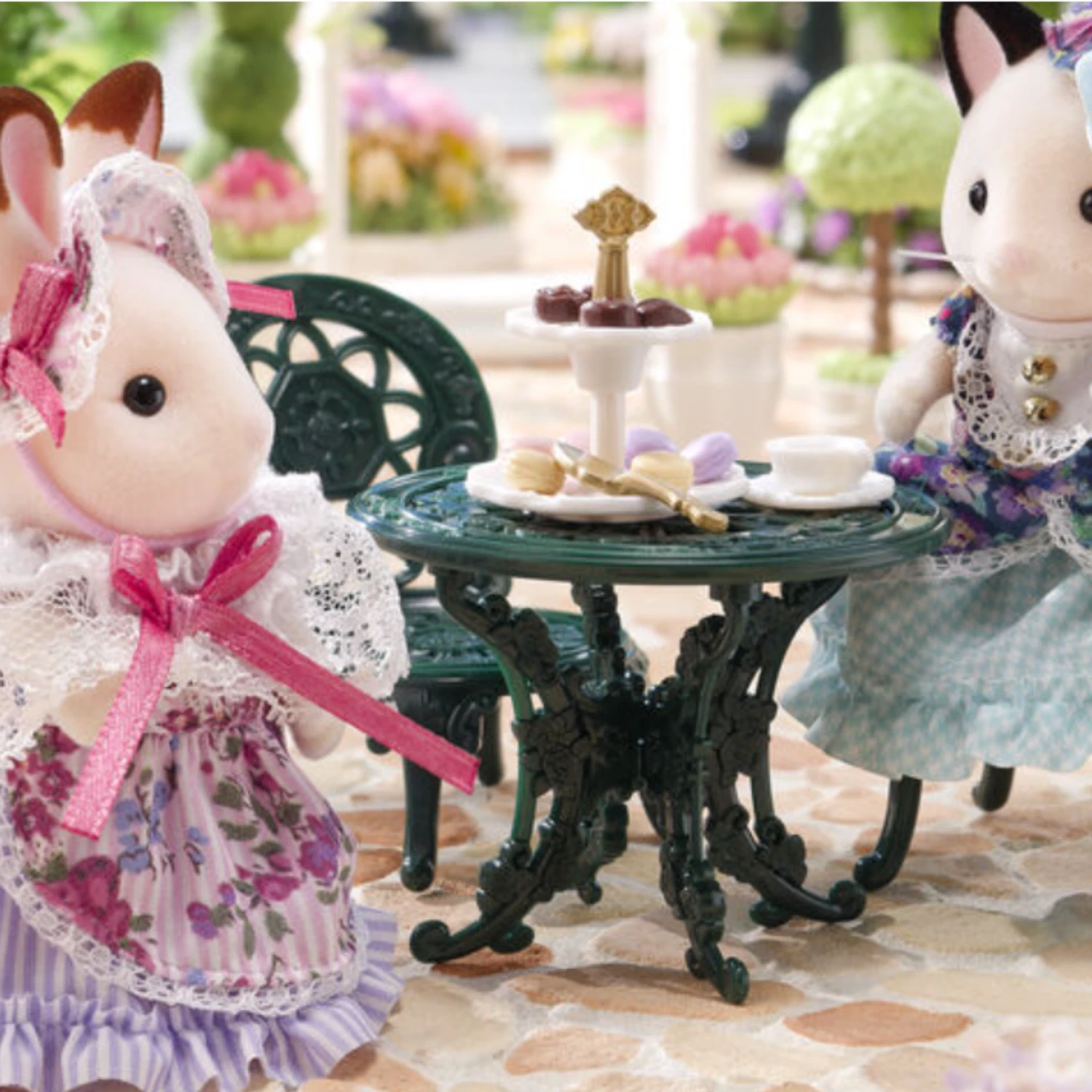 【limit 1】SylvanianFamilies｜Liberty Print Floral Garden Pair Set
