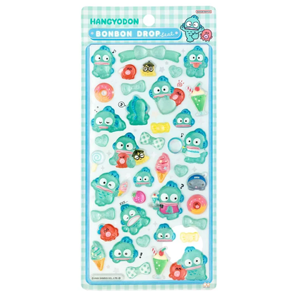 Sanrio｜Gingham Bonbon Drop Seal 3D Sticker｜95×170×5mm approx.