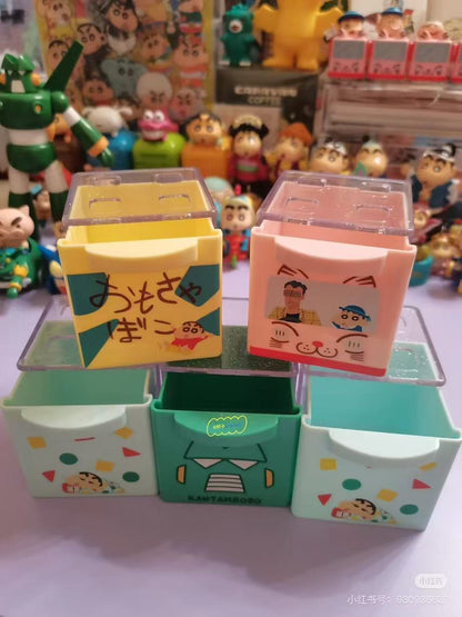 Crayon shin-chan｜BANDAI CUCASE Case Collection mystery bag/blind box/All 12 types｜1pcs