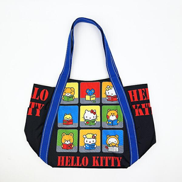 Hello kitty｜Balloon Tote Bag Black｜52 x 34 x 24 cm approx.