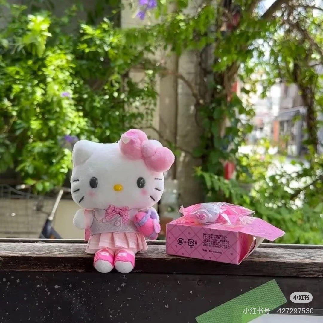 Sanrio｜Avail Happy School Days Mascot Holder /Plush Keychain