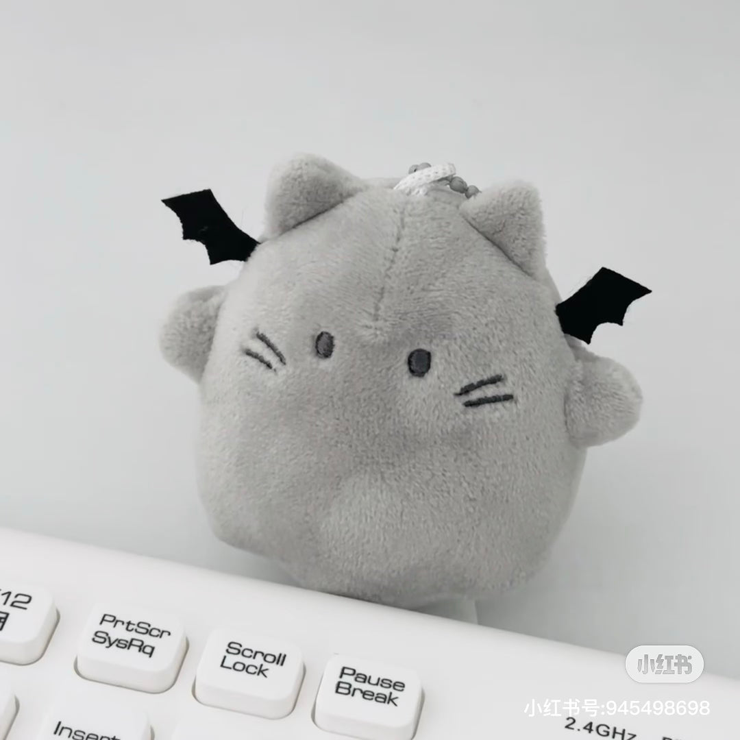 Nico Nui｜幽幽家族磁吸毛绒玩偶挂件/包挂/1对｜约H140×W130×D70