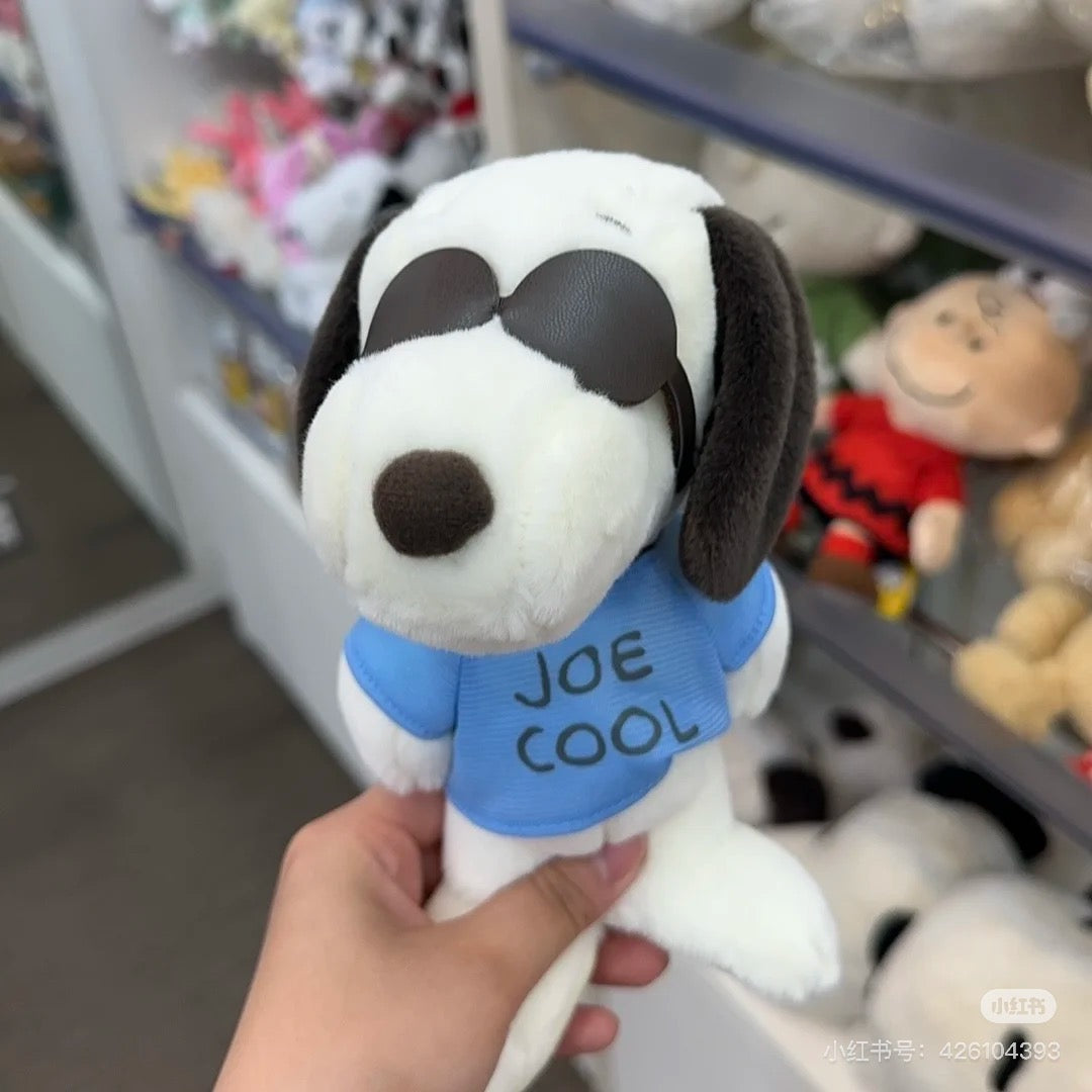 Snoopy史努比｜PEANUTS SNOOPY Sax Blue JOE COOL玩偶/公仔｜约H19×W14×D13cm