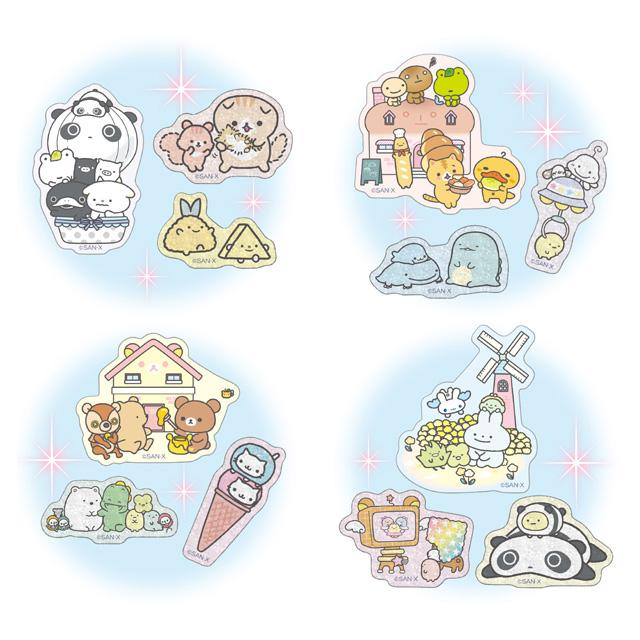 SANX｜San-X Universe "San-x Town" Secret Sticker Collection mystery bag/blind box/All 12 types｜1pcs