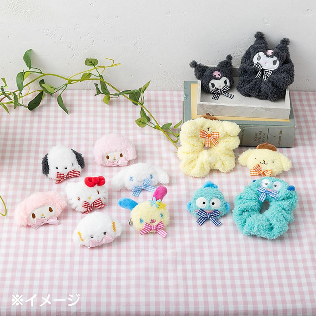 Sanrio｜Face-shaped Hair Clip｜8.7×2.5×6.5cm approx.✔️
