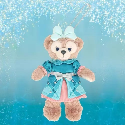 Disney｜Tokyo DisneySea 25th Anniversary Duffy and Friends "Find Your Beautiful Blues" Collection Mascot Holder /Plush Keychain
