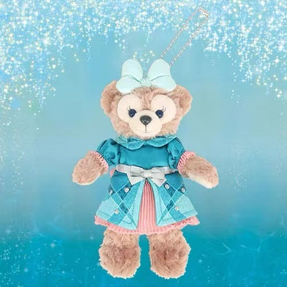 Disney｜Tokyo DisneySea 25th Anniversary Duffy and Friends "Find Your Beautiful Blues" Collection Mascot Holder /Plush Keychain