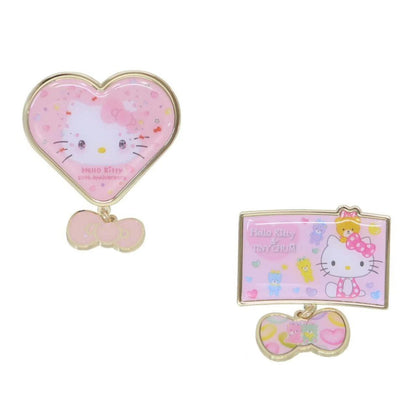 Sanrio｜Pin Badge - Hello Kitty 50th Anniversary Pink｜50.8x65mm approx.
