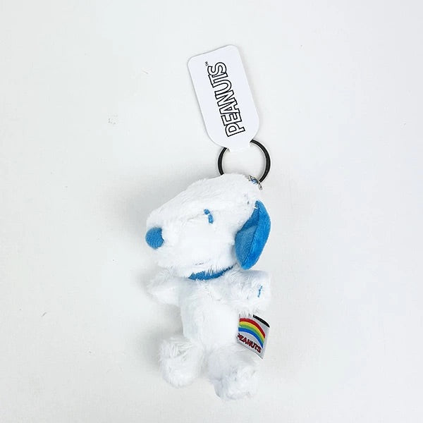 Snoopy｜PEANUTS Rainbow Color Mascot Holder /Plush Keychain｜H12×W7×D7cm approx.