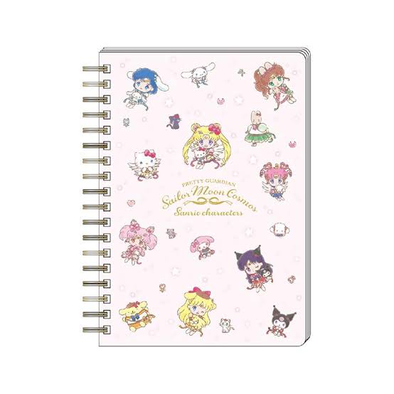 Sailor moon｜美战 x Sanrio联名B6笔记本｜60枚